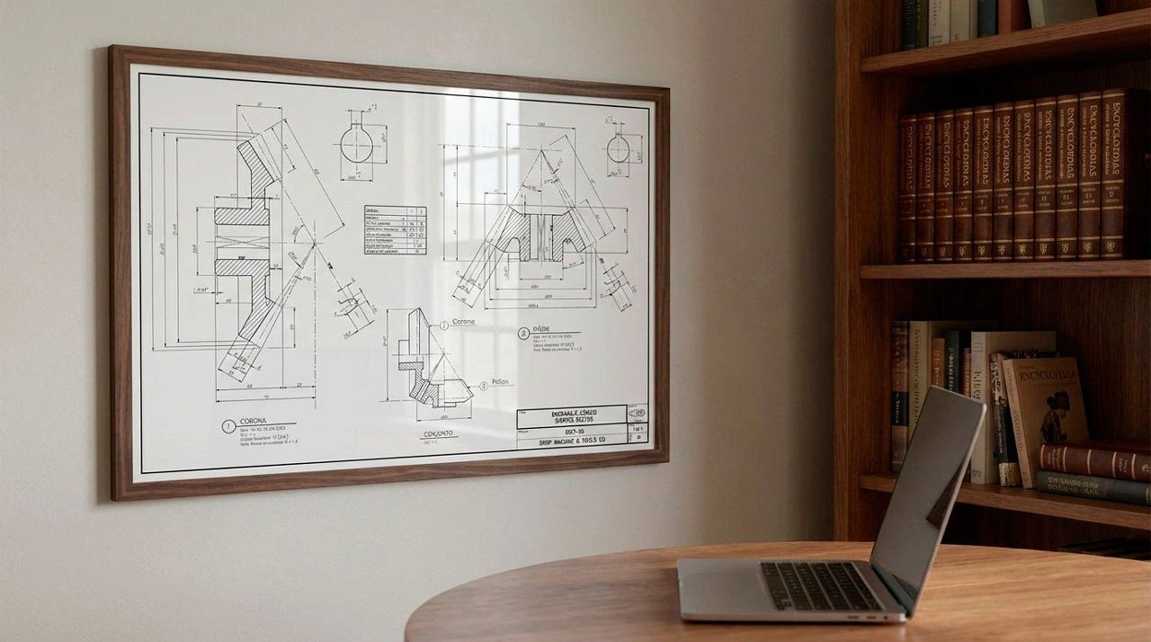 Cómo imprimir y enmarcar tus planos técnicos digitales