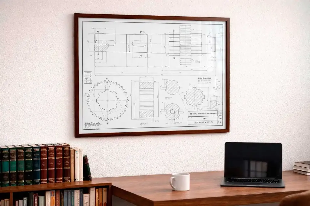02-Árbol Acanalado y Cubo Engranaje